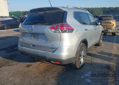 2014 Nissan Rogue Sl from USA, damaged, VIN 5N1AT2MT0EC848733